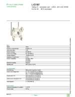 Datasheet for Schneider Electric LXD3B7, EAN: 3389119410304 Datasheet for Schneider Electric LXD3B7, EAN: 3389119410304