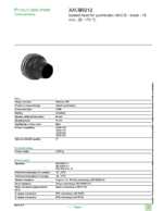 Datasheet for Schneider Electric XACB9212, EAN: 3389110640946