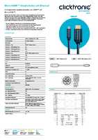 Datasheet for Clicktronic 70330, EAN: 4040849703300