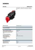 Datasheet for Siemens 3SB22022AC01, EAN: 4011209131637