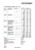 Datasheet for EVO 93010, EAN: 4260215690410