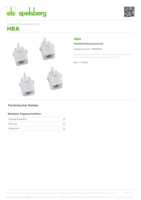 Datasheet for Spelsberg 19000101, EAN: 4013902152001