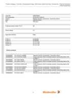 Datasheet for Weidmüller 0266700000, EAN: 4008190152031