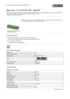 Datasheet for Phoenix Contact 1825187, EAN: 4017918049447