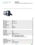 Datasheet for Schneider Electric ZB4BD28, EAN: 3389110889352