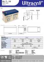 Datasheet for Ultracell 78246, EAN: 4040849782466
