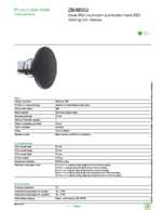 Datasheet for Schneider Electric ZB4BS62, EAN: 3389110888751