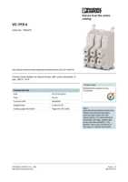 Datasheet for Phoenix Contact 1853476, EAN: 4017918132903