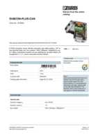 Datasheet for Phoenix Contact 2744694, EAN: 4017918821760