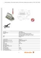 Datasheet for Weidmüller 1783720000, EAN: 4032248184972