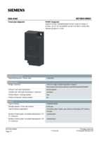 Datasheet for Siemens 6GT28004BB00, EAN: 4025515142461