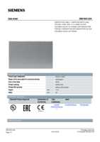 Datasheet for Siemens 3SB19042AA, EAN: 4011209026384