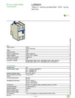 Datasheet for Schneider Electric LADN203, EAN: 3389110821154 Datasheet for Schneider Electric LADN203, EAN: 3389110821154