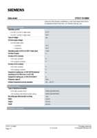 Datasheet for Siemens 3TG10100BB4, EAN: 4011209045057 Datasheet for Siemens 3TG10100BB4, EAN: 4011209045057