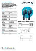 Datasheet for Clicktronic 70427, EAN: 4040849704277