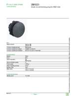 Datasheet for Schneider Electric ZB5SZ3, EAN: 3389110099522