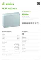 Datasheet for Spelsberg 20091301, EAN: 4013902996506