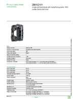 Datasheet for Schneider Electric ZB5AZ101, EAN: 3389110924398