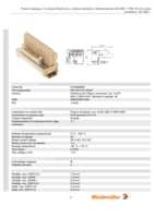 Datasheet for Weidmüller 8155580000, EAN: 4008190071530
