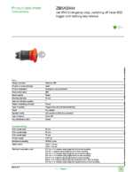 Datasheet for Schneider Electric ZB5AS944, EAN: 3389110906967