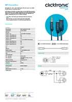 Datasheet for Clicktronic 70491, EAN: 4040849704918