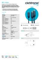 Datasheet for Clicktronic 70493, EAN: 4040849704932