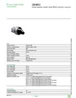 Datasheet for Schneider Electric ZB4BD2, EAN: 3389110888935