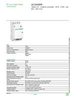 Datasheet for Schneider Electric GC2540M5, EAN: 3389110641523