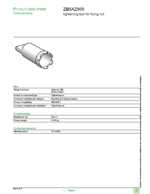 Datasheet for Schneider Electric ZB5AZ905, EAN: 3389110843101