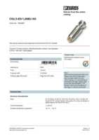 Datasheet for Phoenix Contact 1663666, EAN: 4017918123475