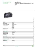 Datasheet for Schneider Electric LA4SKC1U, EAN: 3389110564020