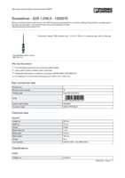 Datasheet for Phoenix Contact 1205079, EAN: 4017918019112