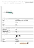 Datasheet for Weidmüller 9019080000, EAN: 4008190090623