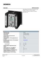 Datasheet for Siemens 3RF24301AC45, EAN: 4011209647169