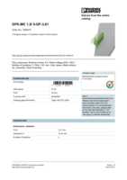 Datasheet for Phoenix Contact 1829374, EAN: 4017918051051