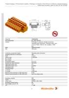 Datasheet for Weidmüller 1606650000, EAN: 4008190123062