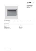 Datasheet for Siedle 200037338-00, EAN: 4015739373383