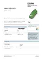 Datasheet for Phoenix Contact 2293543, EAN: 4017918120443 Datasheet for Phoenix Contact 2293543, EAN: 4017918120443