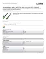 Datasheet for Phoenix Contact 1682058, EAN: 4017918158712