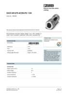 Datasheet for Phoenix Contact 1694295, EAN: 4017918181291