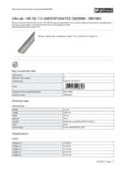 Datasheet for Phoenix Contact 0801681, EAN: 4017918006648