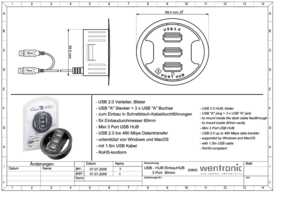 Datasheet for Goobay 93893, EAN: 4040849938931