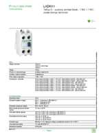 Datasheet for Schneider Electric LADN11, EAN: 3389110383836 Datasheet for Schneider Electric LADN11, EAN: 3389110383836