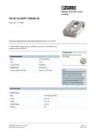 Datasheet for Phoenix Contact 1775499, EAN: 4017918038090