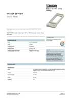 Datasheet for Phoenix Contact 1660449, EAN: 4017918022082