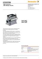 Datasheet for Weidmüller 1652750000, EAN: 4008190402822