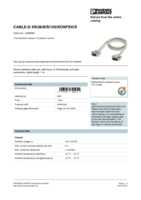 Datasheet for Phoenix Contact 2299990, EAN: 4017918892951 Datasheet for Phoenix Contact 2299990, EAN: 4017918892951
