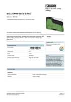 Datasheet for Phoenix Contact 2862152, EAN: 4017918894641