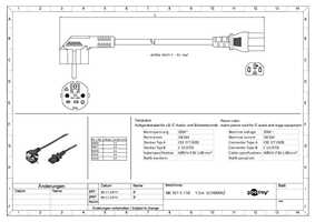 Datasheet for Goobay 95142, EAN: 4040849951428