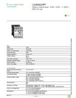 Datasheet for Schneider Electric CA2KN223P7, EAN: 3389110241631 Datasheet for Schneider Electric CA2KN223P7, EAN: 3389110241631